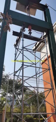 Torre da estrutura do andaime do sistema de escoramento Crab 60 para cofragem de construção